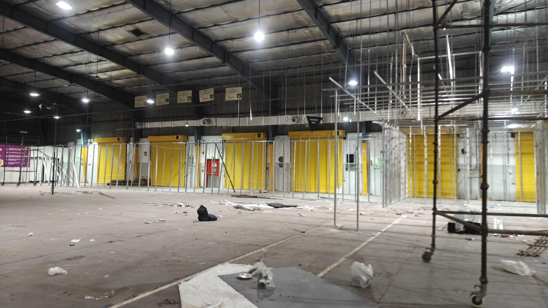 Large-Hall Commercial Fit-out, commercial / industrial fit-out project in Hyderabad