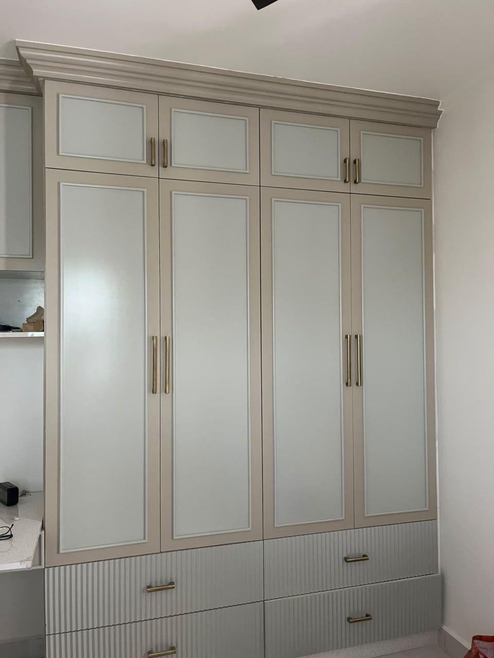 Apartment Wardrobes & Study Units, carpentry & joinery project in Hyderabad