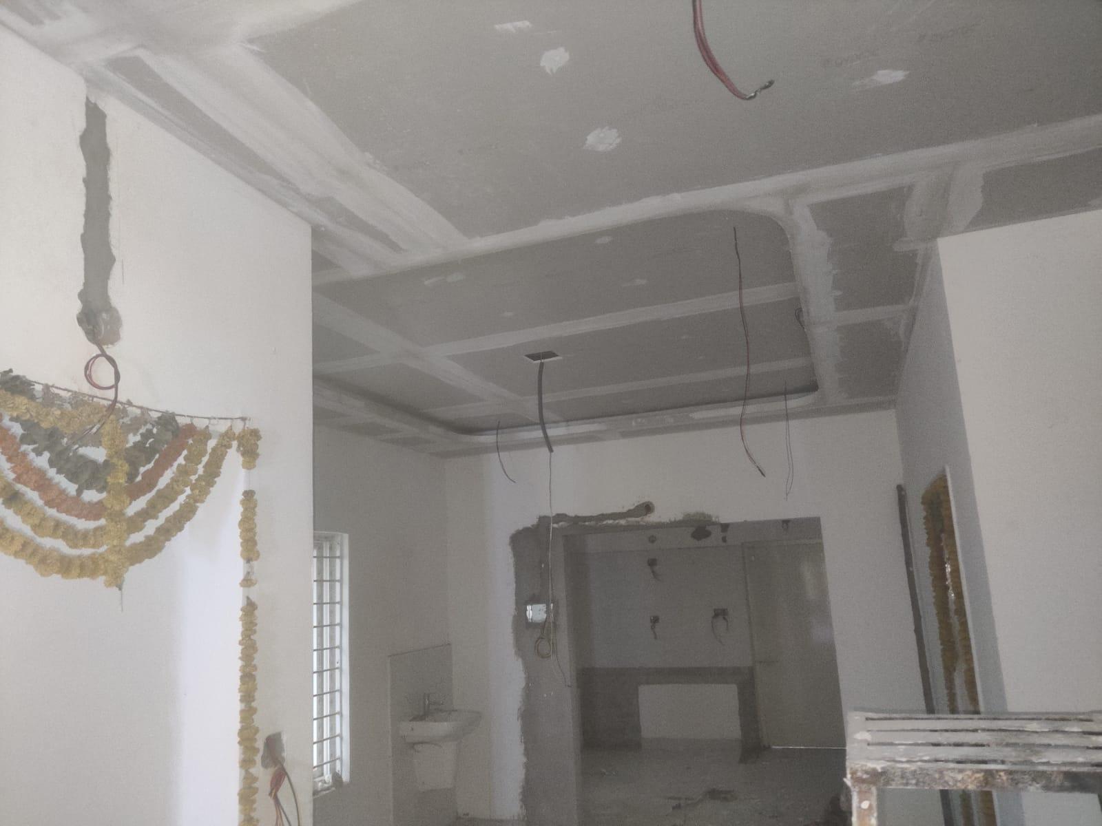 Grid Ceiling & MEP Installation — On-site proof by RA CONTRACTOR
